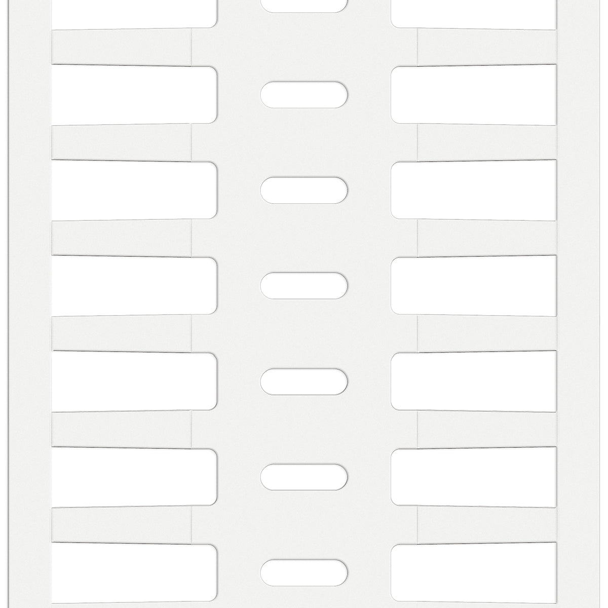 Brady BPTRDS-16x4,4-7696 Thermal Transfer Printable Rigid DuraSleeve Wire Marking Inserts 622072