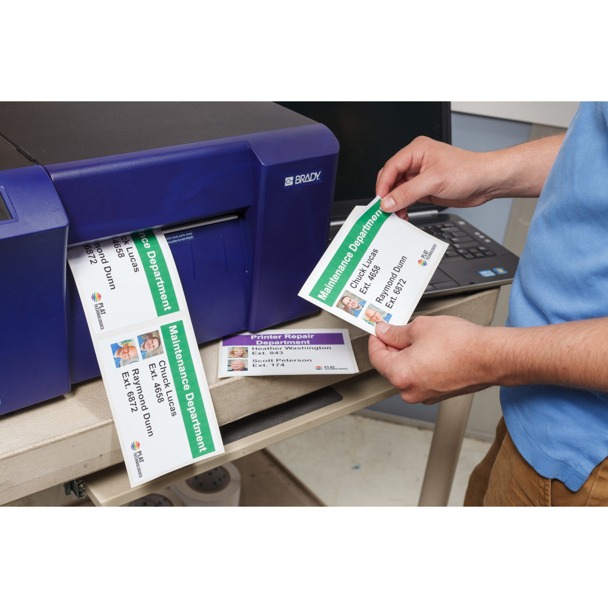 Brady J50-265-2569 Polyester Labels For J5000 Printer 148667