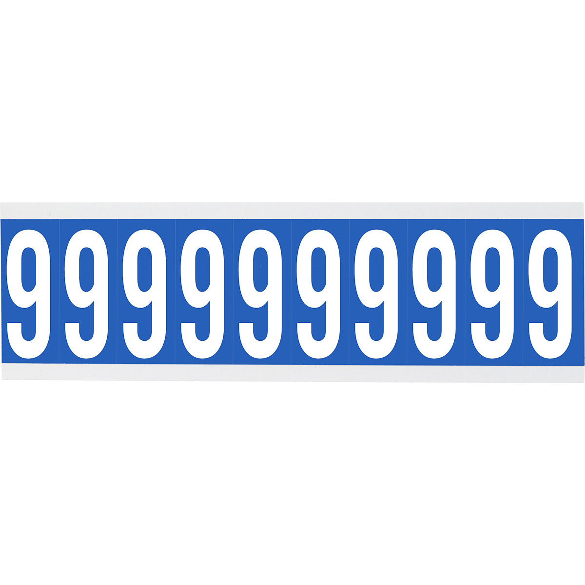 Brady CNL1B 9 Identical numbers and letters on one card for indoor use 912257