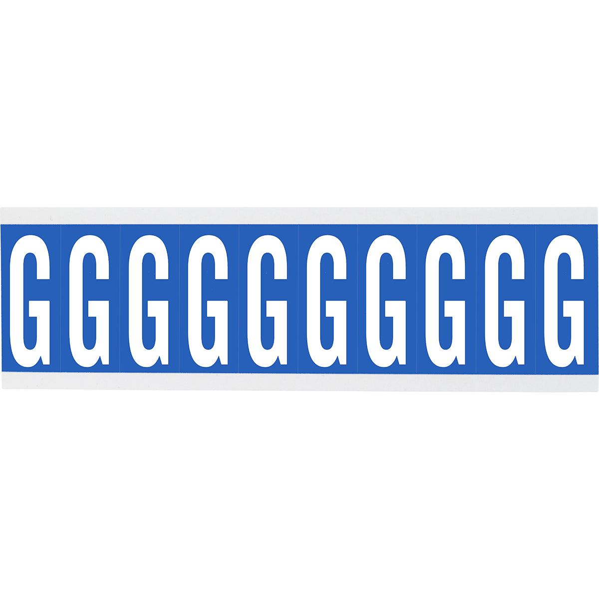 Brady CNL1B G Identical numbers and letters on one card for indoor use 912248