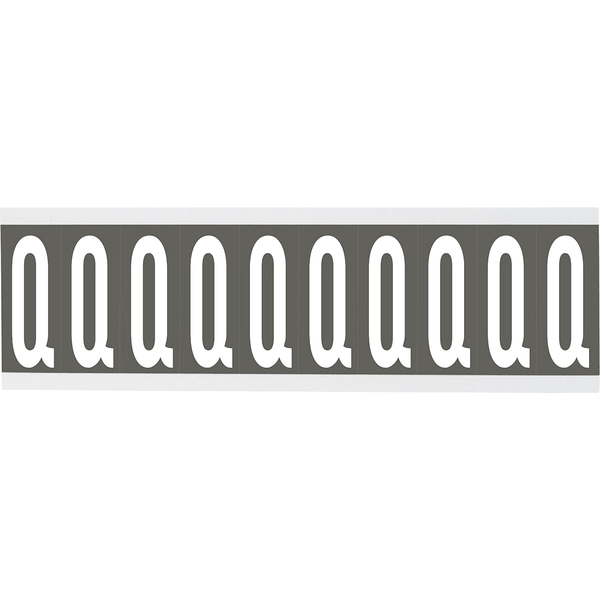 Brady CNL1GR Q Identical numbers and letters on one card for indoor use 912164