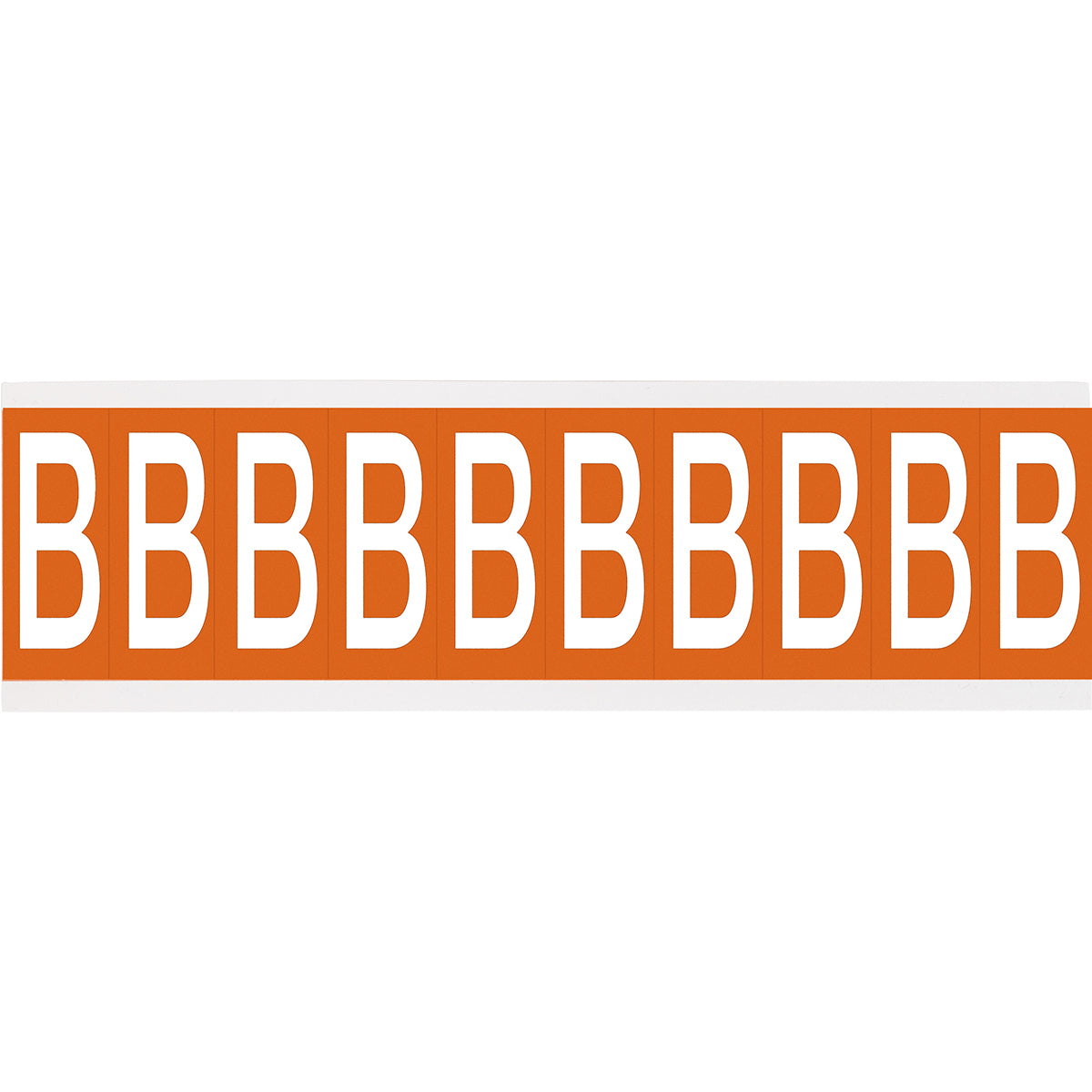 Brady CNL1O B Identical numbers and letters on one card for indoor use 912702