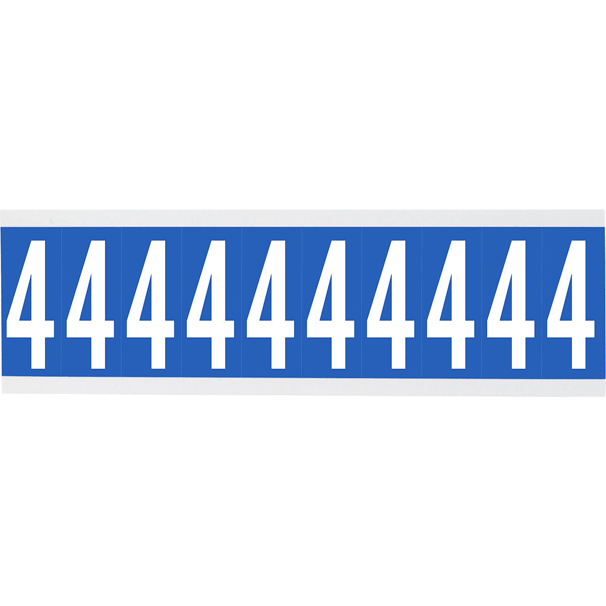 Brady CNL2B 4 Identical numbers and letters on one card for indoor use 912095
