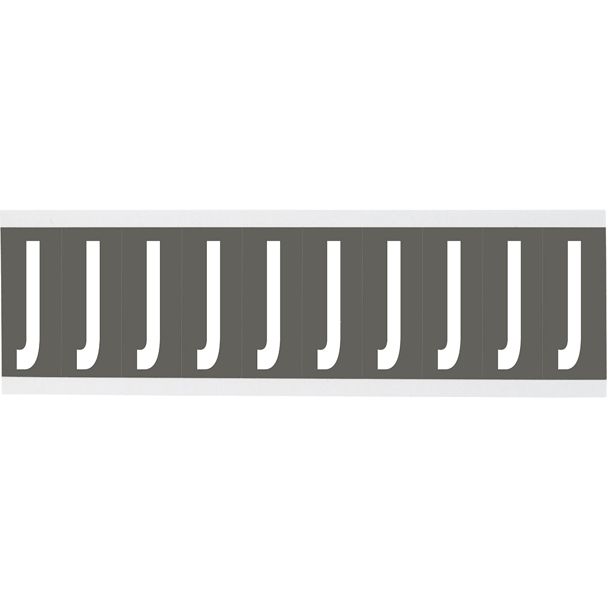 Brady CNL2G P Identical numbers and letters on one card for indoor use 912034