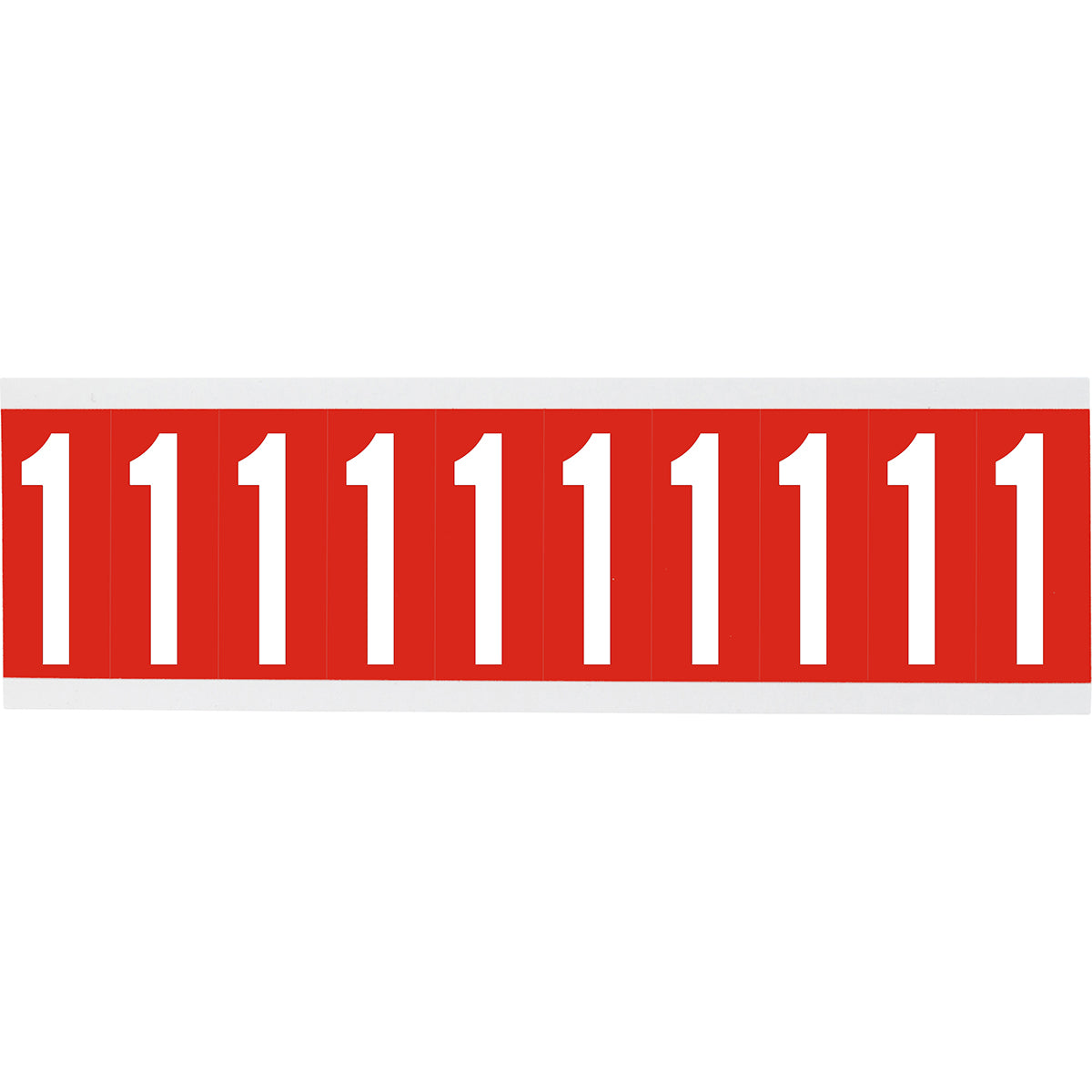 Brady CNL2R 1 Identical numbers and letters on one card for indoor use 911965