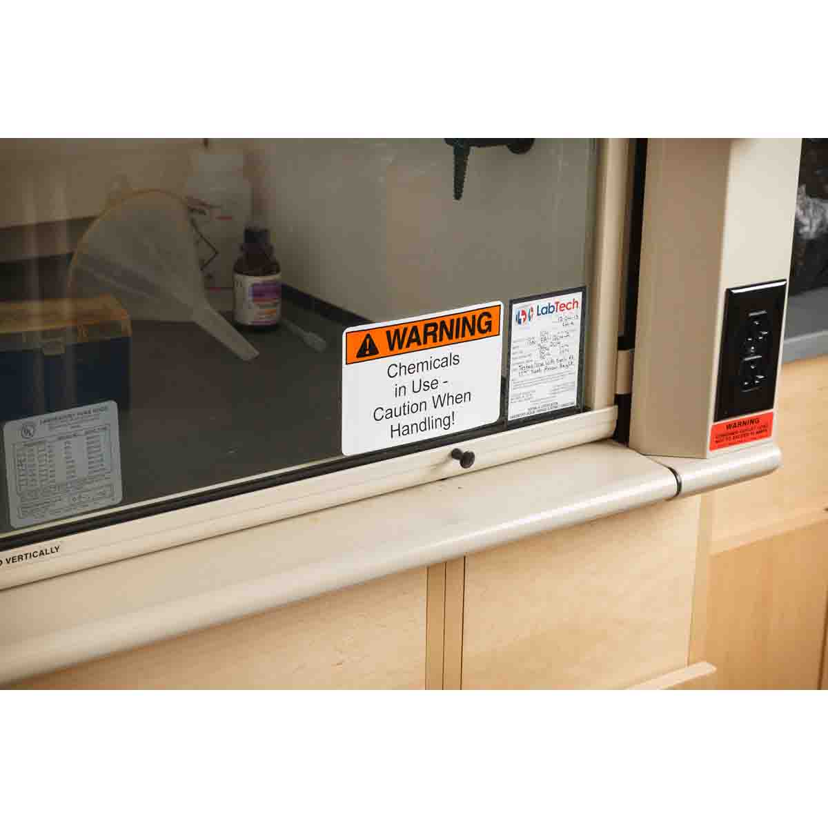 Brady B30-25-595-ANSIWA Pre-Printed Pre-Cut Blank Sign Headers For Bbp3X/S3Xxx/I3300 Printers 142186