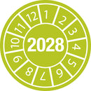 Brady DATE INSPECTION LBLS B-429 2028 -DIA 20 Tamper-evident Inspection Date Labels  Year 2028 834165