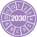 Brady DATE INSPECTION LBLS B-429 2030 -DIA 15 Tamper-evident Inspection Date Labels  Year 2030 834172