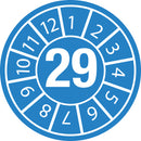 Brady DATE INSPECTION LBLS B-429 29 -DIA 20 Tamper-evident Inspection Date Labels  Year 29 834059