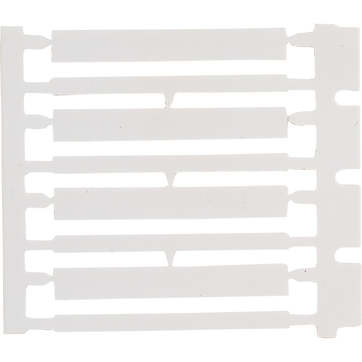 Brady DSTHT-30-390-2.5 Thermal Transfer Printable DuraSleeve Wire Marking Inserts 019303