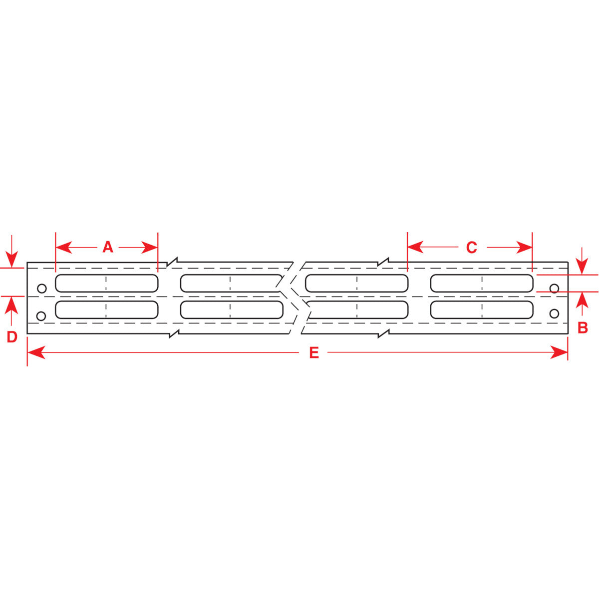 Brady DAT-28-121-10 DaTab Dot Matrix Printable Labels 028981