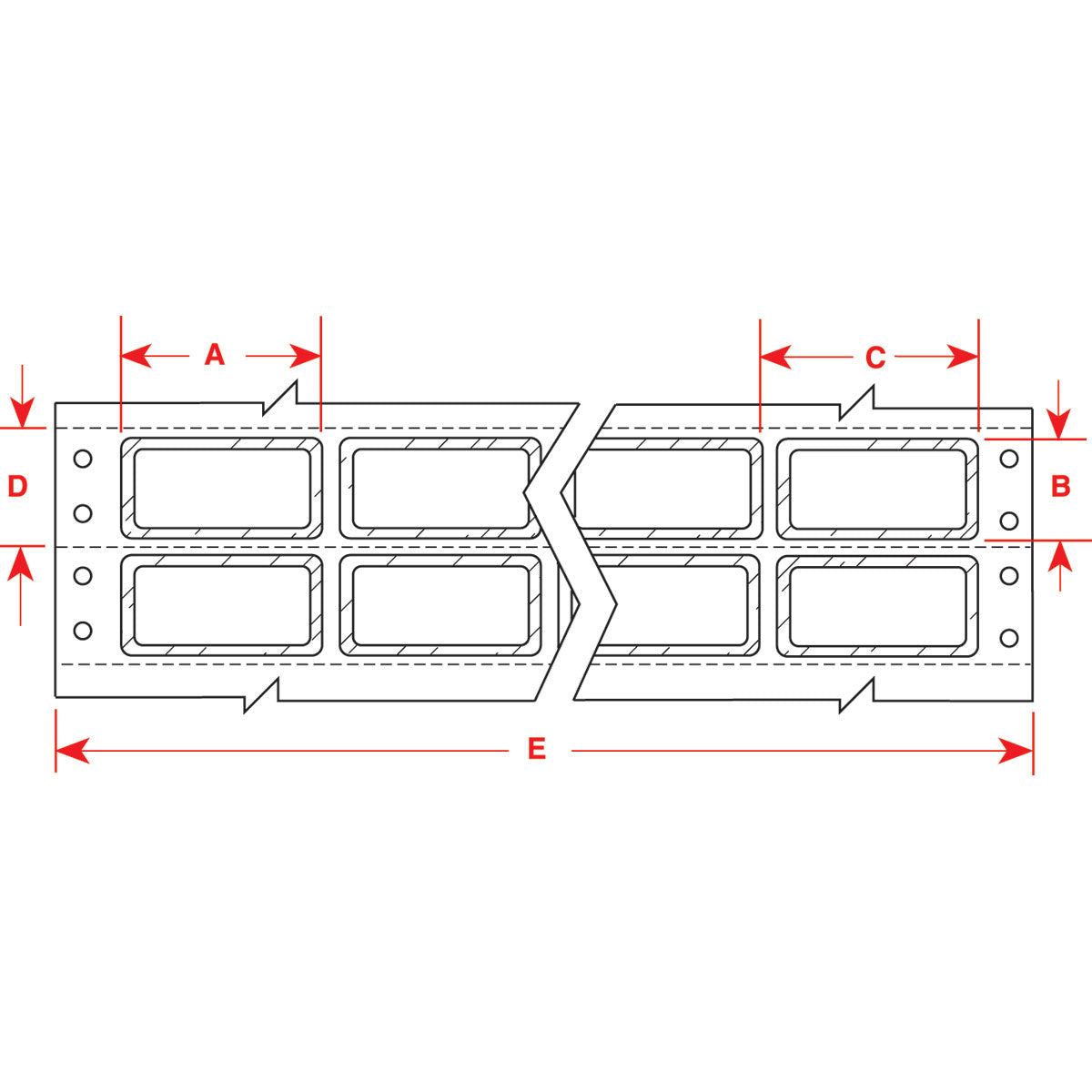 Brady PSL-150-3 Permashield Labels 101853
