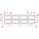 Brady PSL-300-4 Permashield Labels 101855