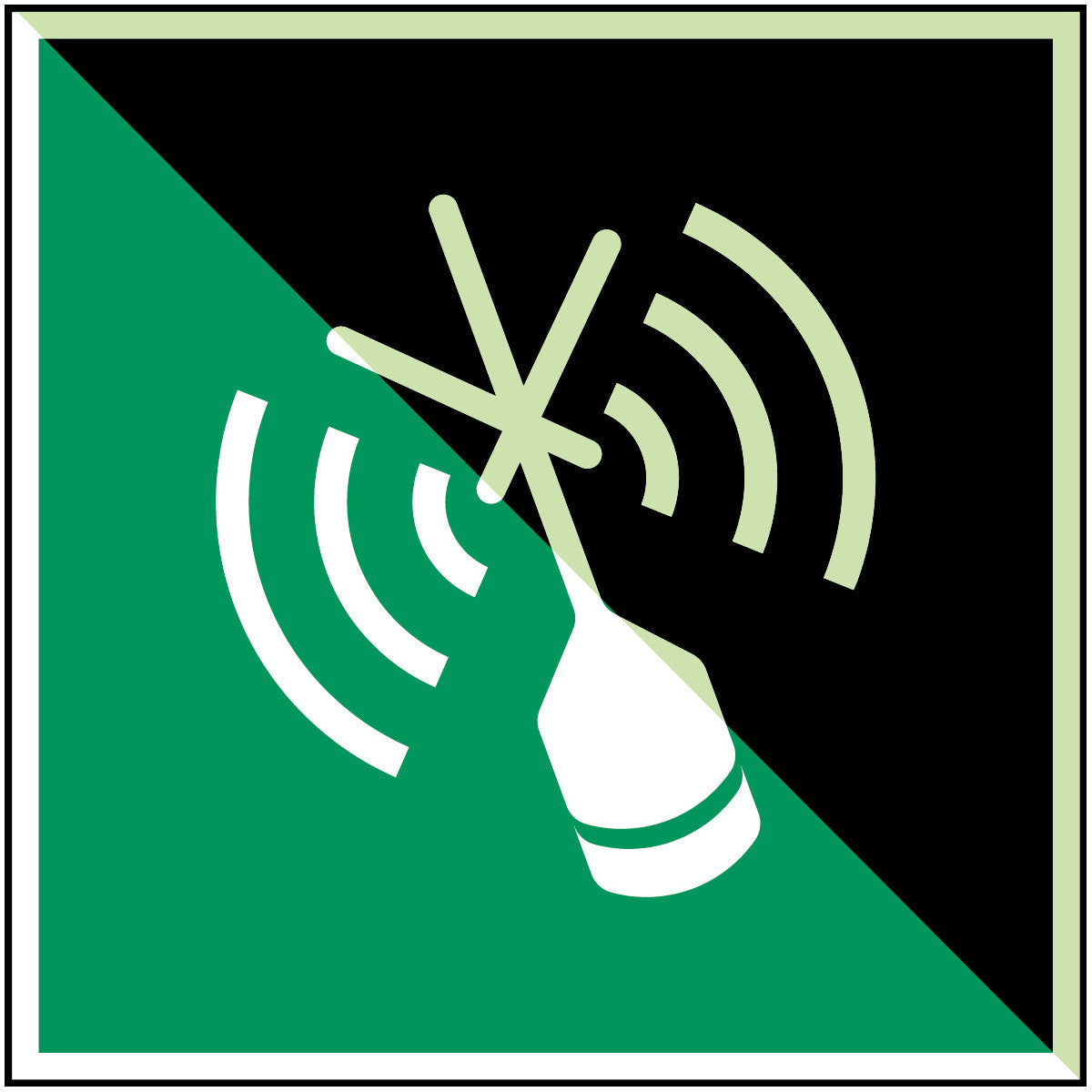 Brady E/E052/Nt-Pp-Pholumb-200X200/1-B Emergency position indicating radio beacon - ISO 7010 135211