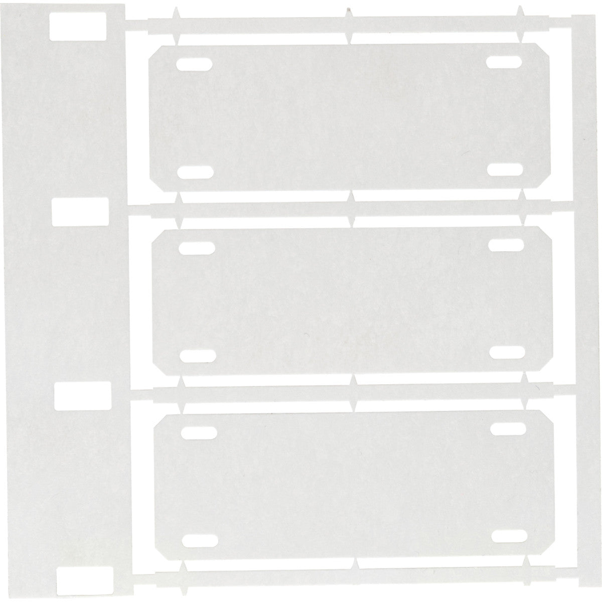 Brady HSNX-800-2-WT BradyTag Thermal & Dot Matrix Printable Tags 106287