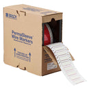 Brady HX-375-2-WT-2 PermaSleeve Wire Marking Sleeves 117081