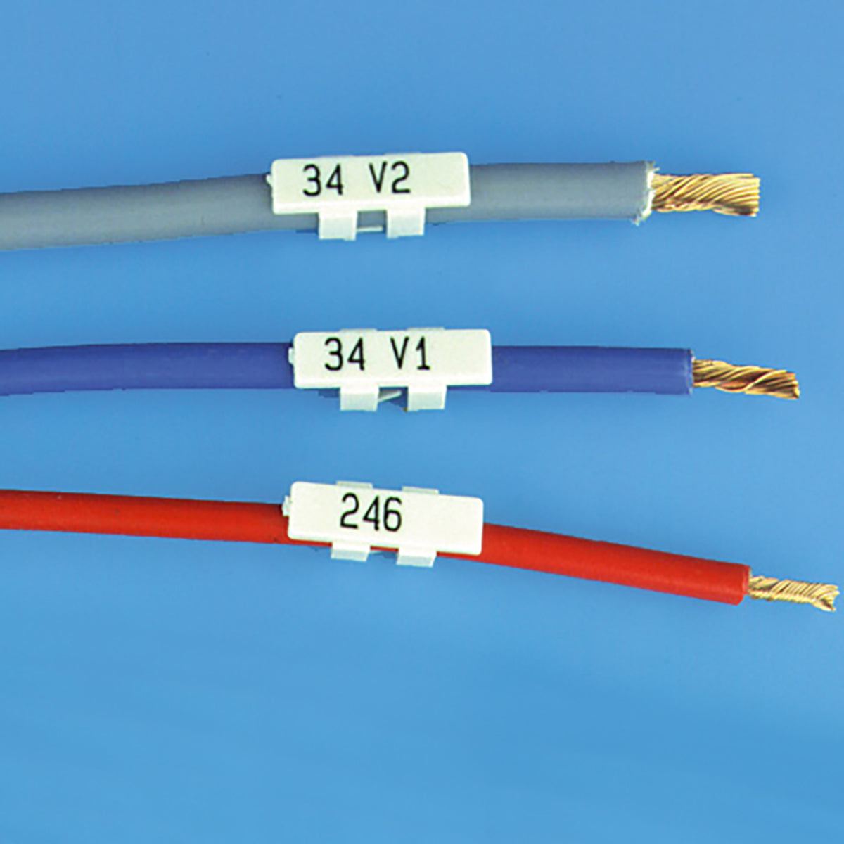 Brady TAG ICS 211 3 STICKS WHITE . Cable & Wire Tags - 4mm x 11mm IC21B3