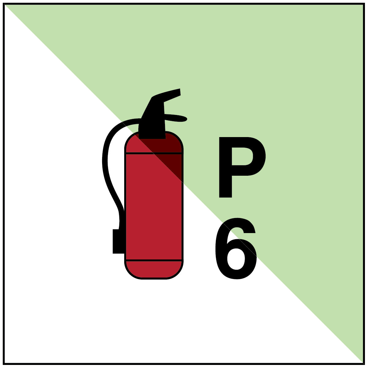 Brady F/Imo179-Pp-Pholumc-150X150/1-B Portable fire extinguisher P6 - IMO 139494