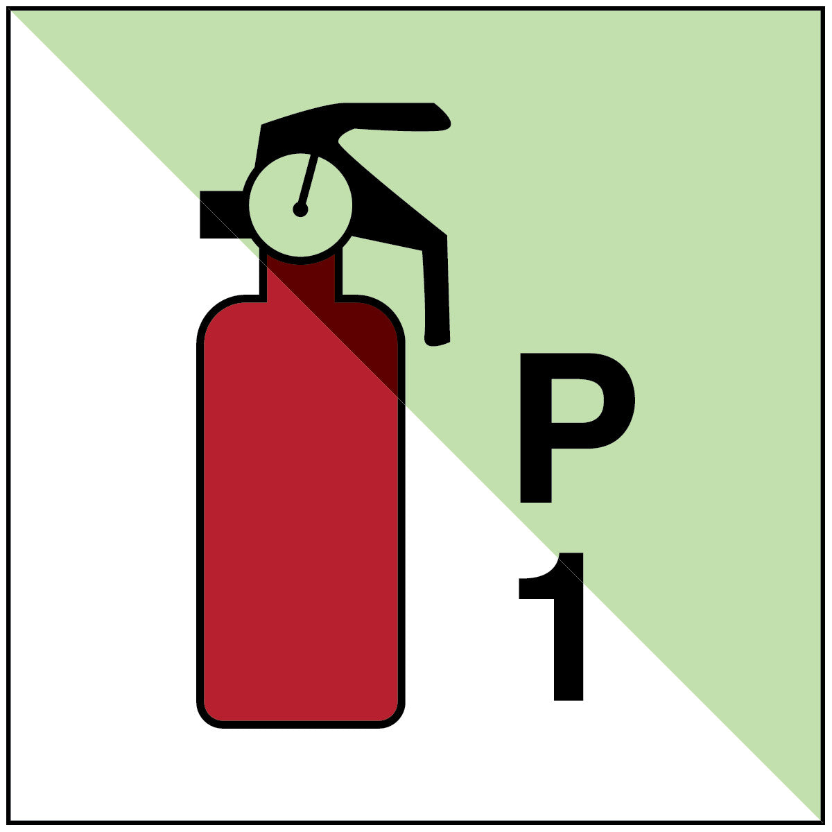 Brady F/Imo184-Pp-Pholumb-150X150/1-B Portable fire extinguisher P1 - IMO 195286