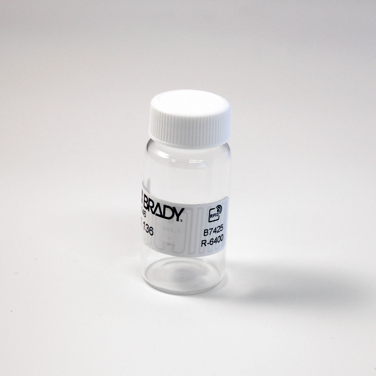Brady THT-UHF-7425-53X26 White Polypropylene RFID Laboratory Labels 309081