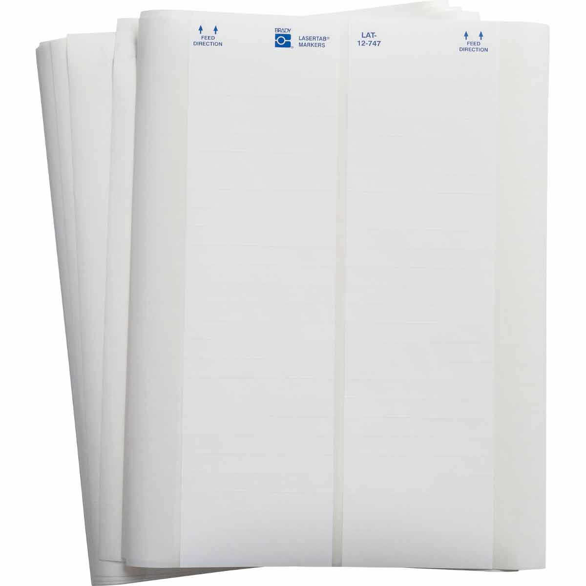 Brady LAT-12-747-2.5 LaserTab Laser Printable Labels 029733