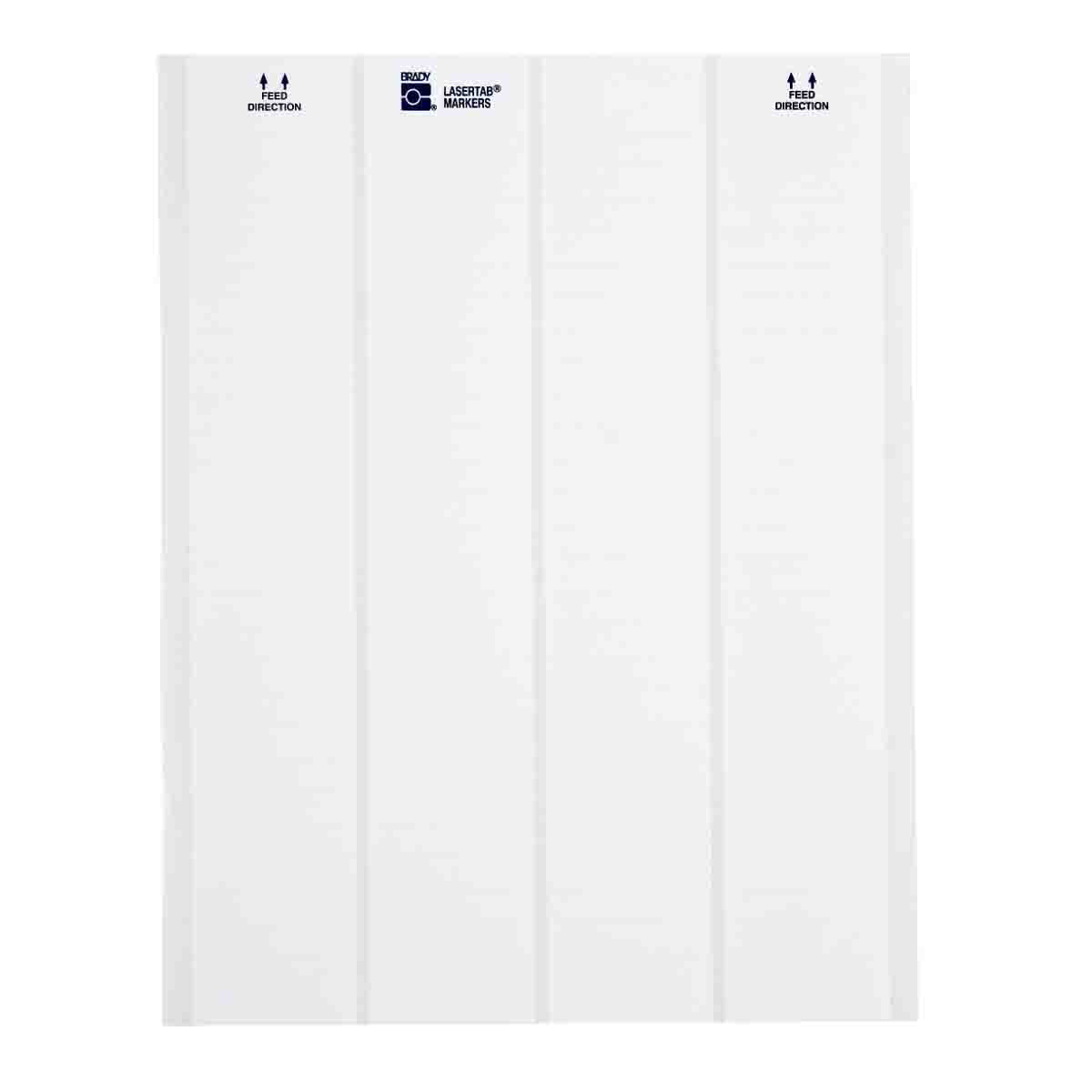 Brady LAT-18-361-2.5 LaserTab Laser Printable Labels 029743