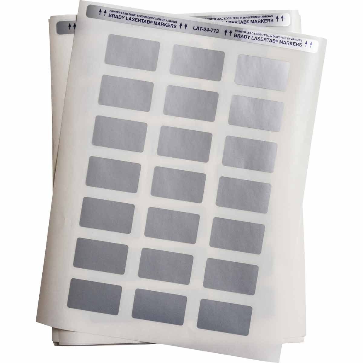 Brady LAT-24-773-1 LaserTab Laser Printable Labels 029758