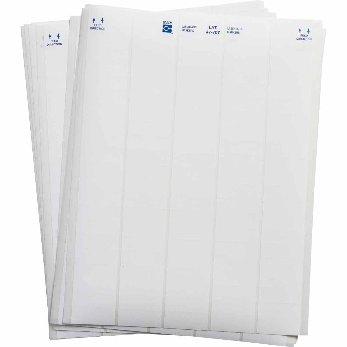 Brady LAT-47-707-10 LaserTab Laser Printable Labels 067064