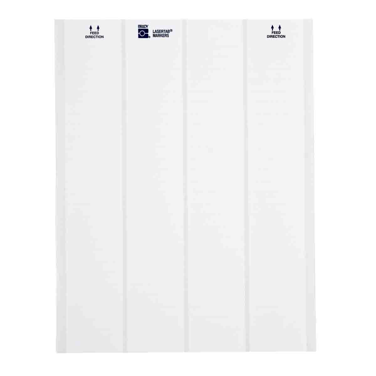 Brady LAT-58-361-1 LaserTab Laser Printable Labels 089403