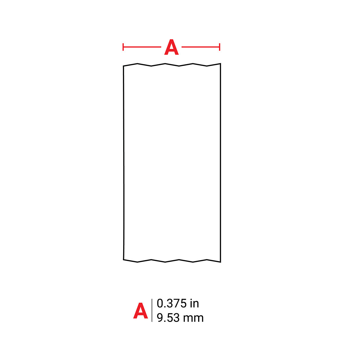 Brady MC-375-461-AW Bmp51/53 Labelmaker Labels 143284
