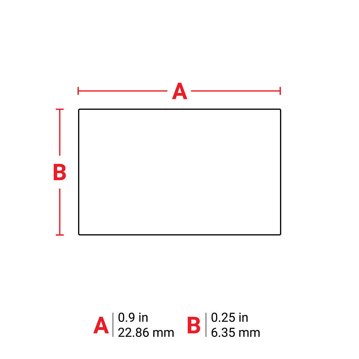Brady THT-49-718-10 Thermal Transfer Printable, static dissipative polyimide labels 134284