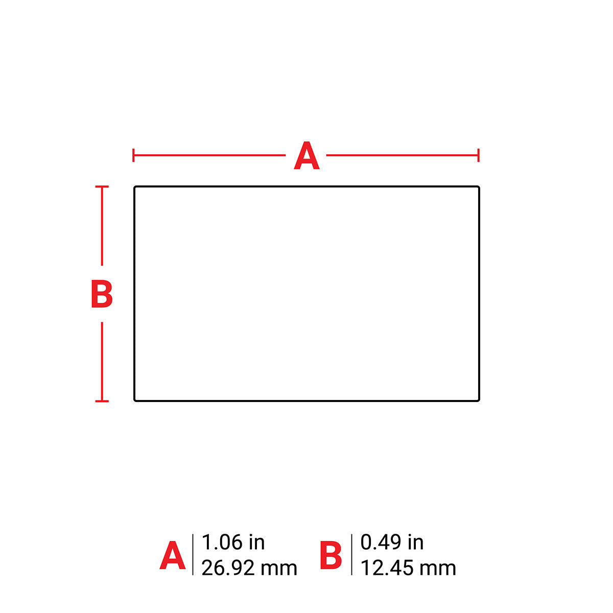 Brady B30EP-171-593-WT Raised Profile Labels For Bbp3X/S3Xxx/I3300 Printers 118015