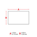 Brady THT-43-728-10 Thermal Transfer Printable Labels 132497