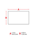 Brady THT-4-727-10 Thermal Transfer Printable Labels 132494