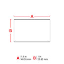 Brady PTL-78-490 Freezerbondz Labels For M611, Bmp61 And Bmp71 011260