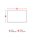 Brady THT-53-413-3 Thermal Transfer Printable Labels 104174