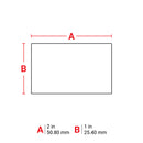 Brady THT-17-423-3-YL Thermal Transfer Printable Labels 132414