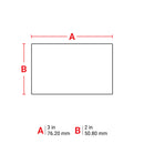 Brady THT-19-430-1 Thermal Transfer Printable Labels 030190