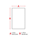Brady J20-258-7425J Polypropylene Labels For J2000 Printer 150028