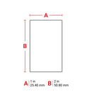 Brady M6-20-423 Harsh Environment Multi-Purpose Polyester Labels for M610, M611, BMP61, M710 (with media adapter) and BMP71 (with media adapter) 174228
