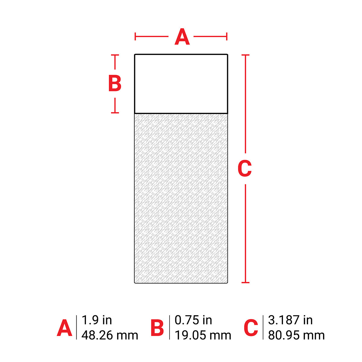 Brady THT-66-427-1.5<TableFootnote></TableFootnote> Thermal Transfer Printable Labels 030540