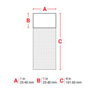 Brady PTL-23-427-GR Self-Laminating Vinyl Labels For M611, Bmp61 And Bmp71 018521