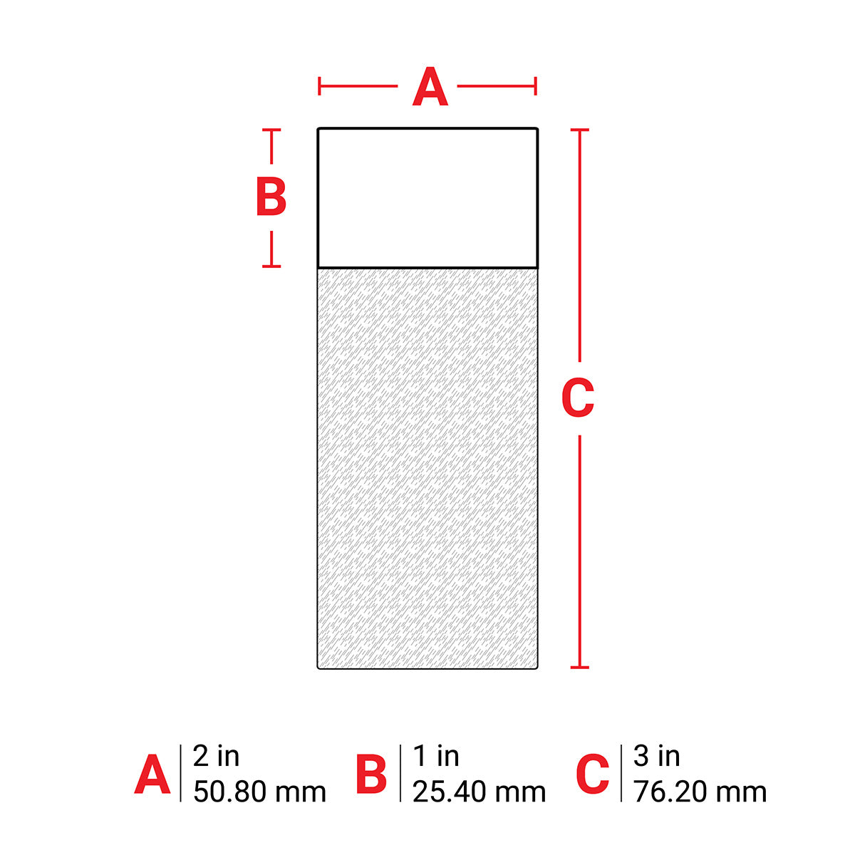 Brady WRAP-6-427 Wraptor Self-Laminating Vinyl Labels 801618