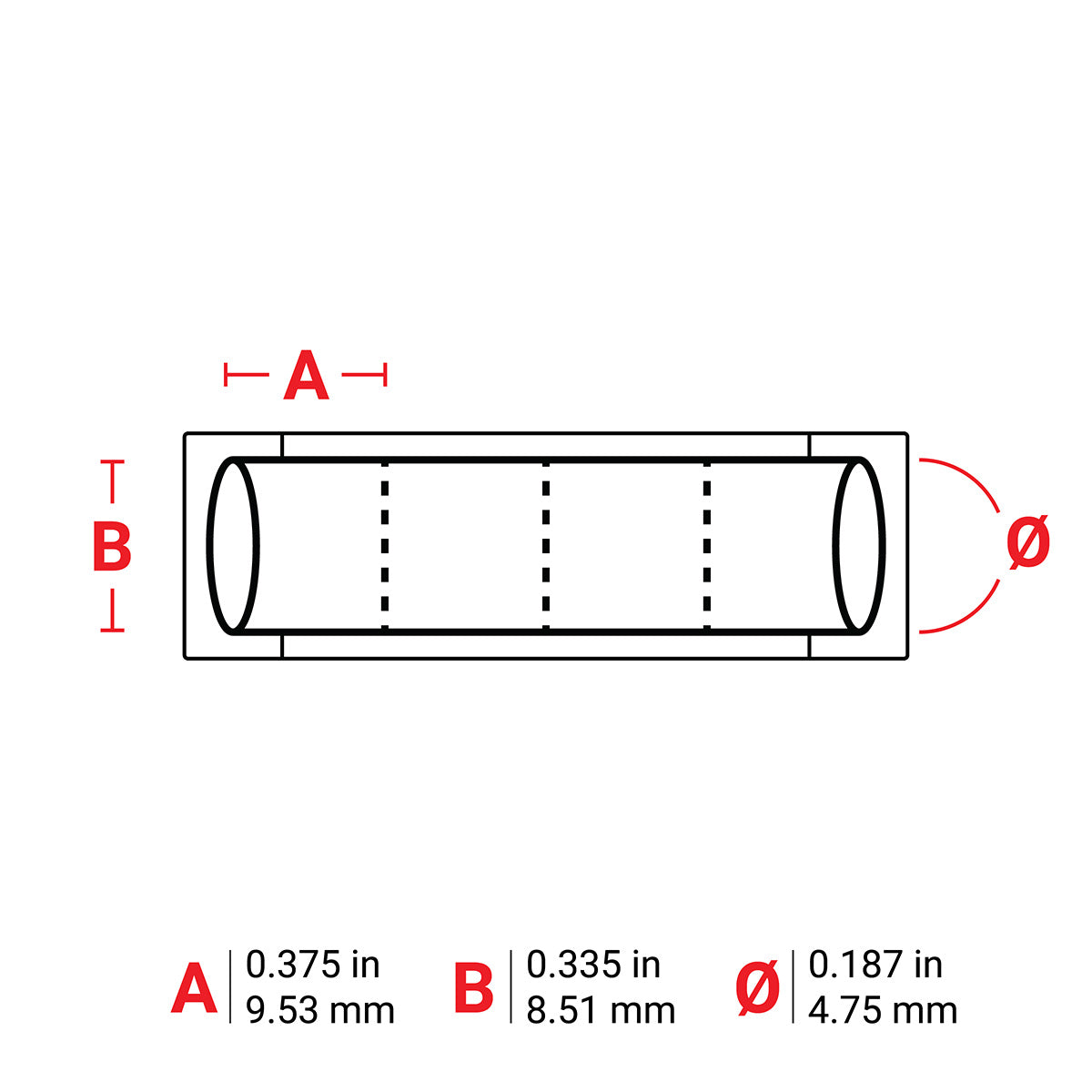 Brady PS-187-150-WT-S-4 PermaSleeve Wire Marking Sleeves 104758