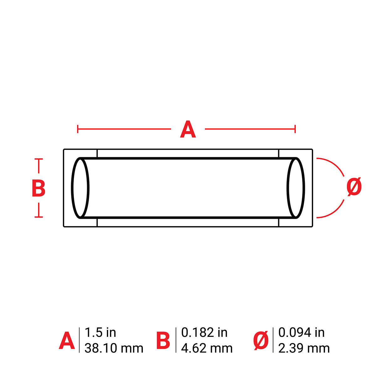 Brady PS-094-150-WT PermaSleeve Wire Marking Sleeves 032612