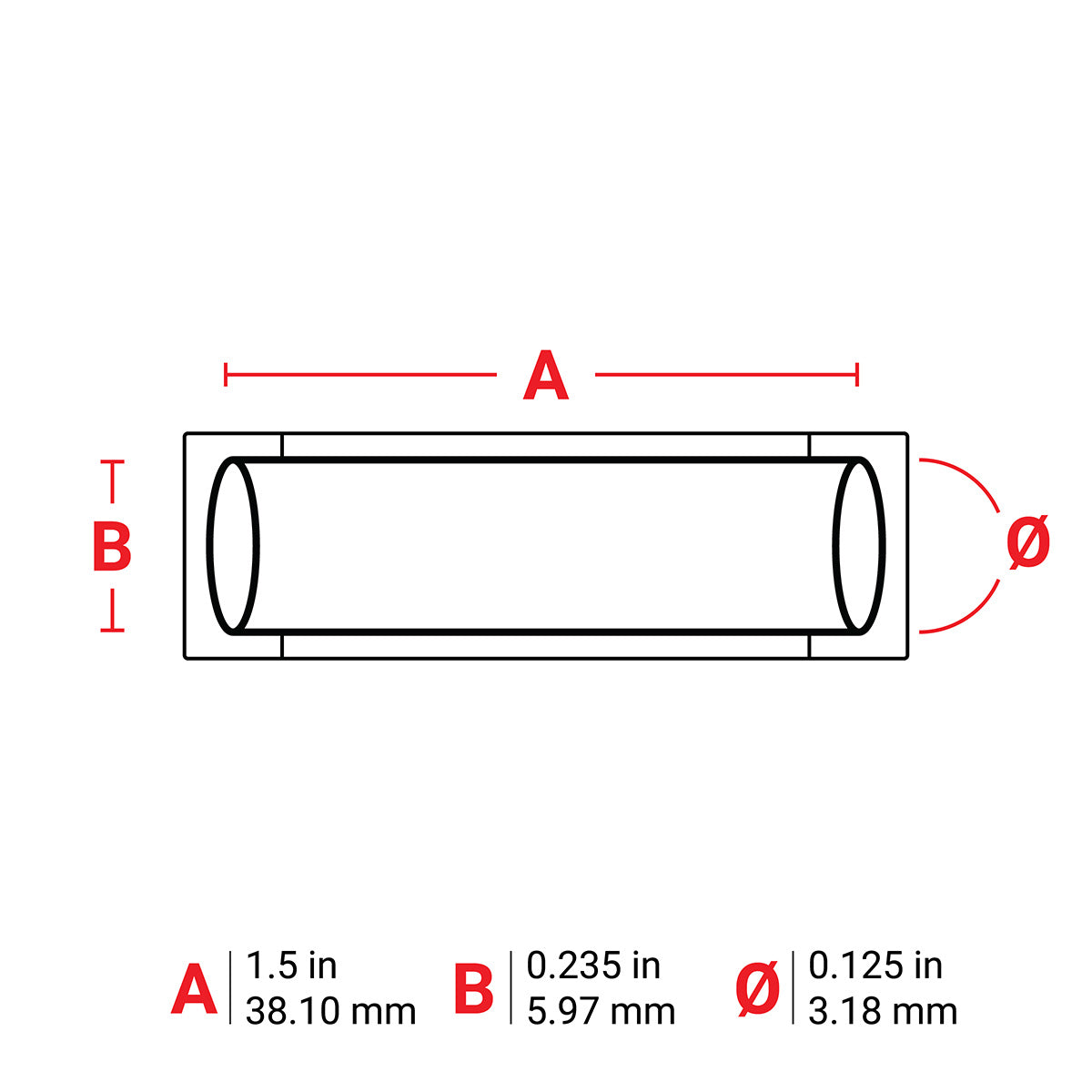 Brady PS-125-150-WT PermaSleeve Wire Marking Sleeves 032613
