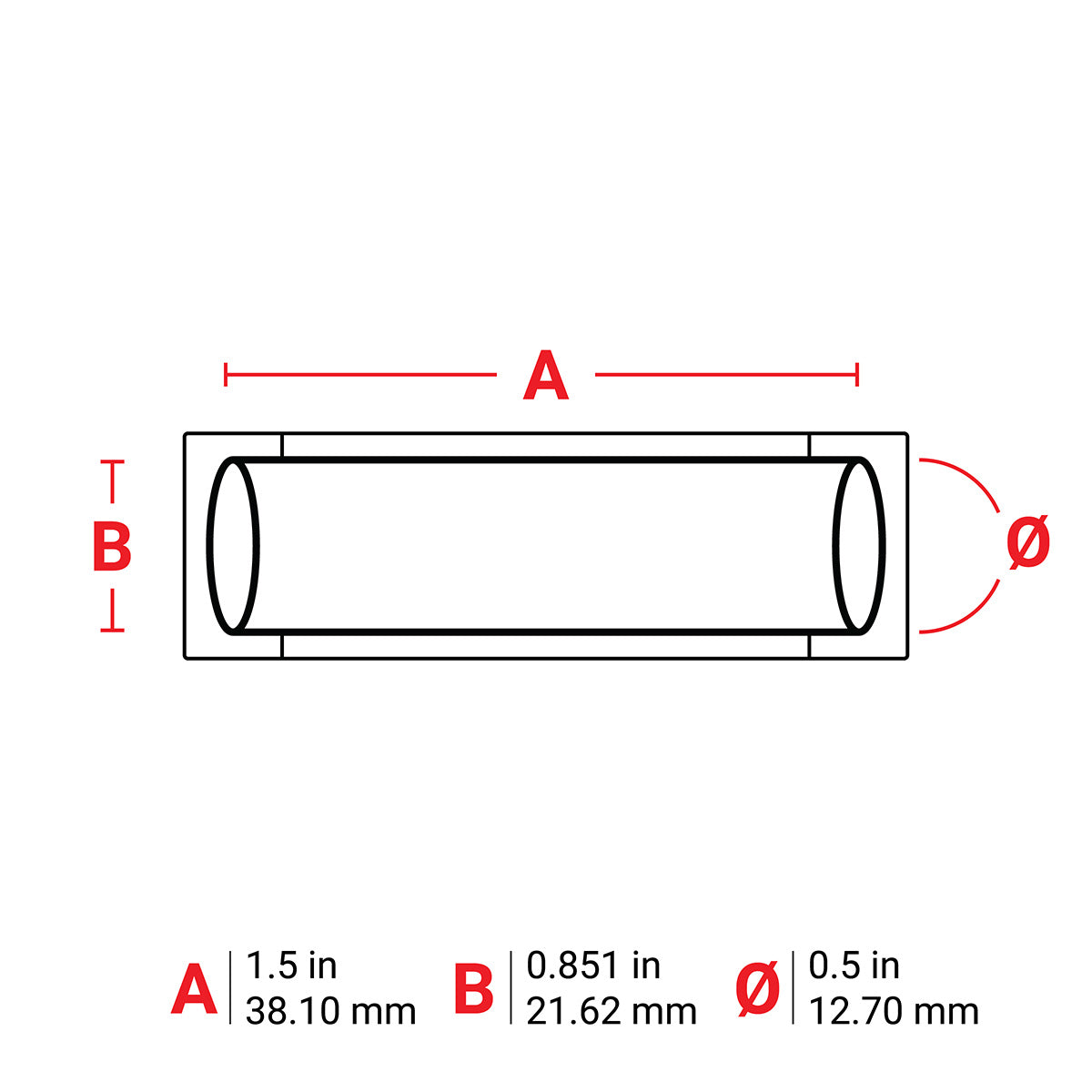 Brady PS-500-150-WT PermaSleeve Wire Marking Sleeves 032617