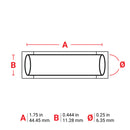 Brady PSPT-250-175-YL Permasleeve Wire Marker Sleeves For M611, Bmp61 And Bmp71 018490