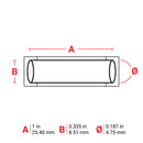 Brady M71-187-1-342 Bmp71 Permasleeve Wire Marker Sleeves 115087