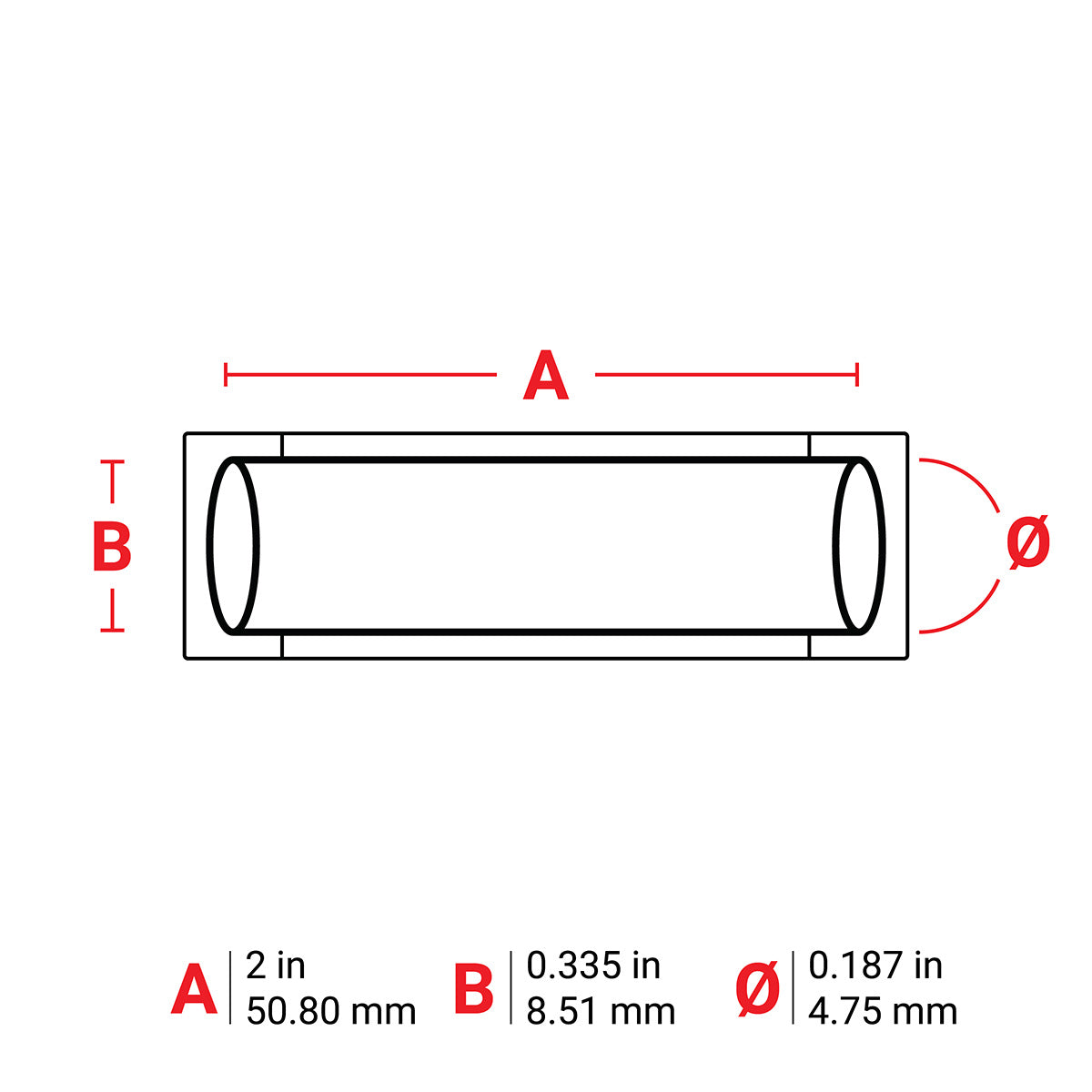Brady 3PS-187-2-VT-S PermaSleeve Wire Marking Sleeves 108412